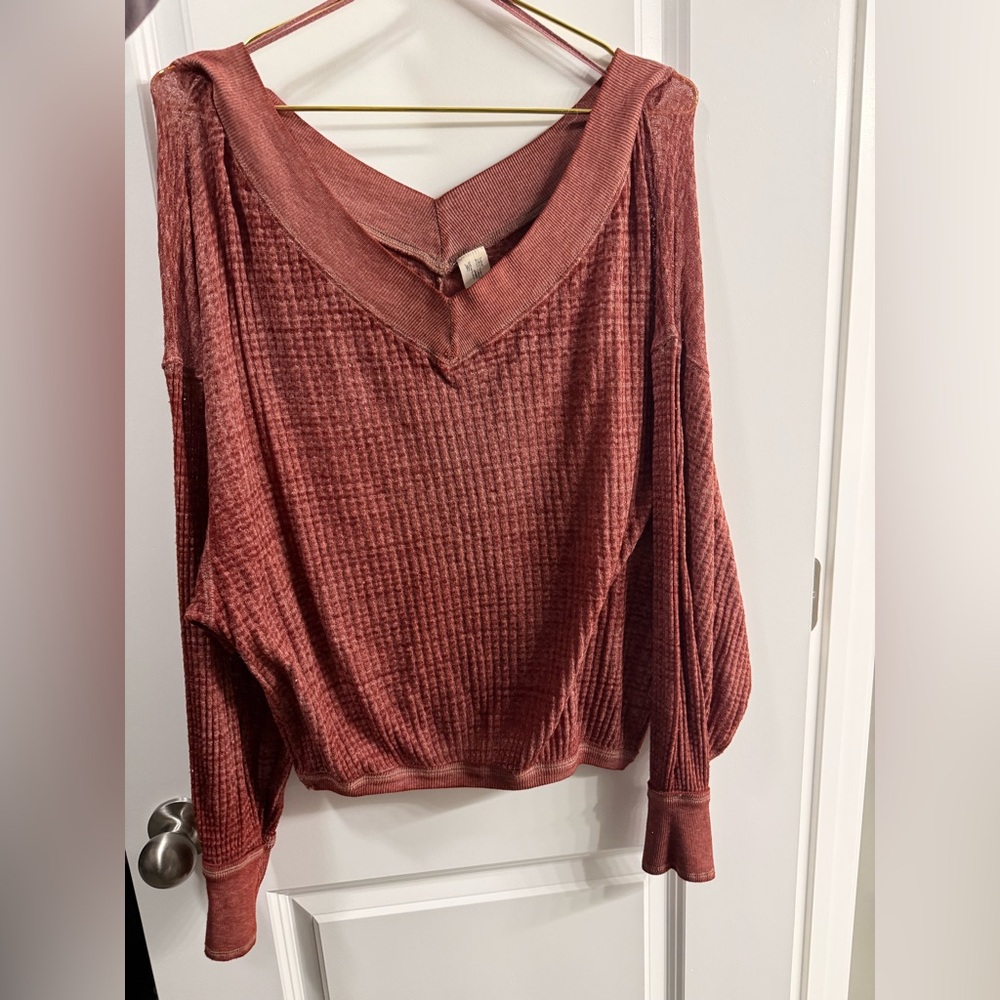 Free People We the Free South Side Thermal Top